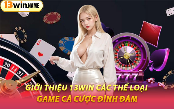 Giới Thiệu 13WIN Các Thể Loại Game Cá Cược Đình Đám