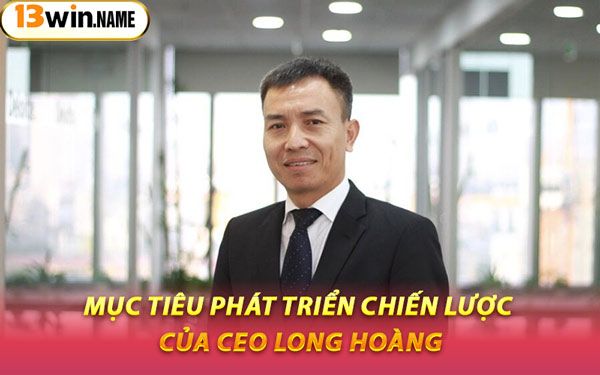 Mục Tiêu Phát Triển Chiến Lược Của CEO Long Hoàng